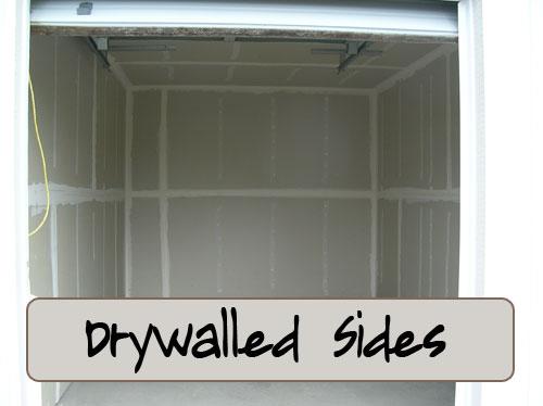 Diamond Point Storage Drywalled Sides