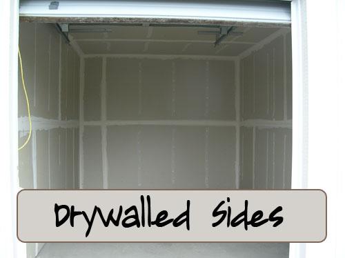 Diamond Point Storage Drywalled Sides Diamond Point Storage Drywalled Sides